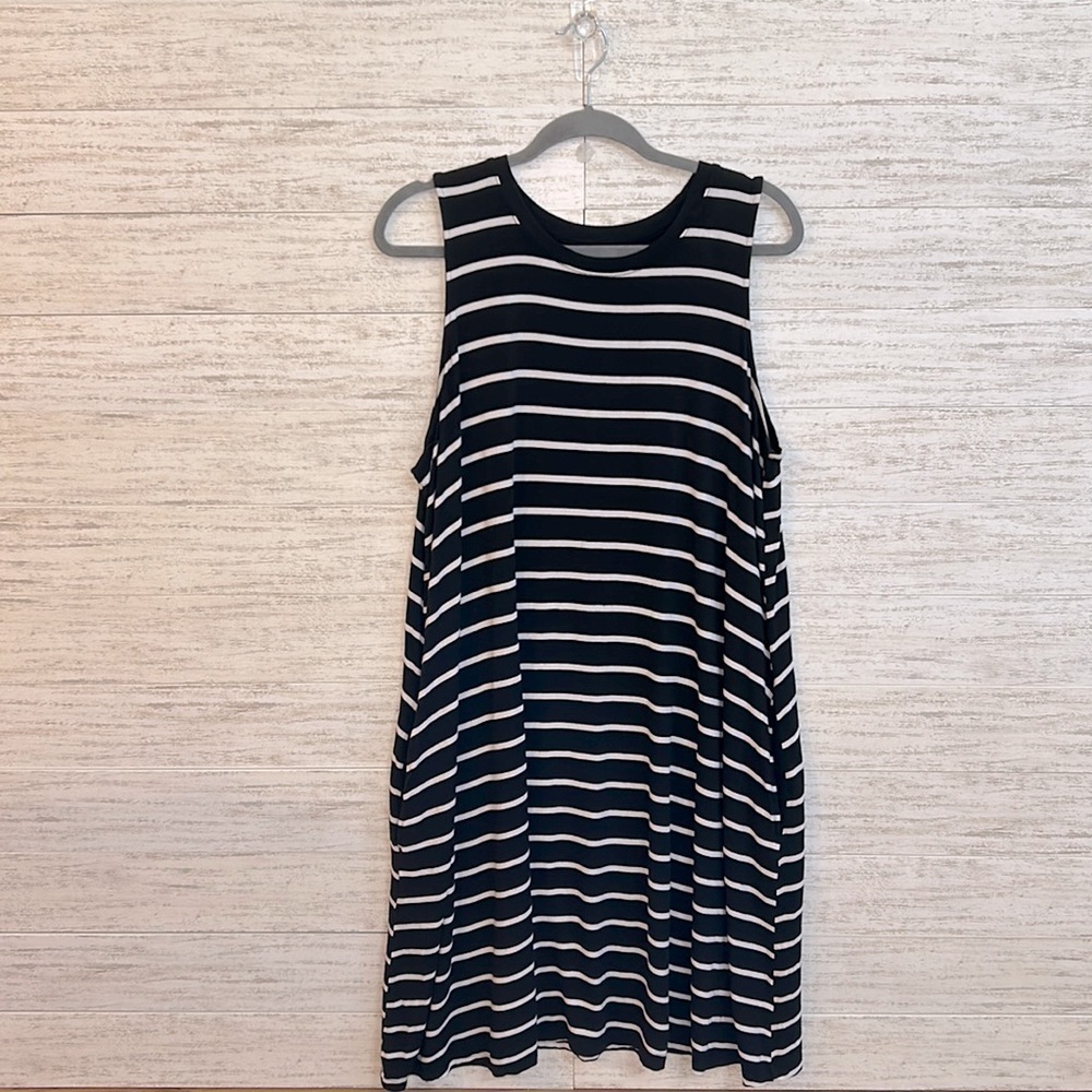 Time and TrU Knee length Stripe Dress | SIZE XXL (20)